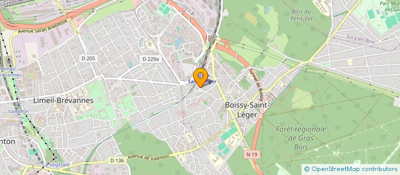 localisation de l'entreprise INES DRIVER PRESTIGE à BOISSY-SAINT-LEGER