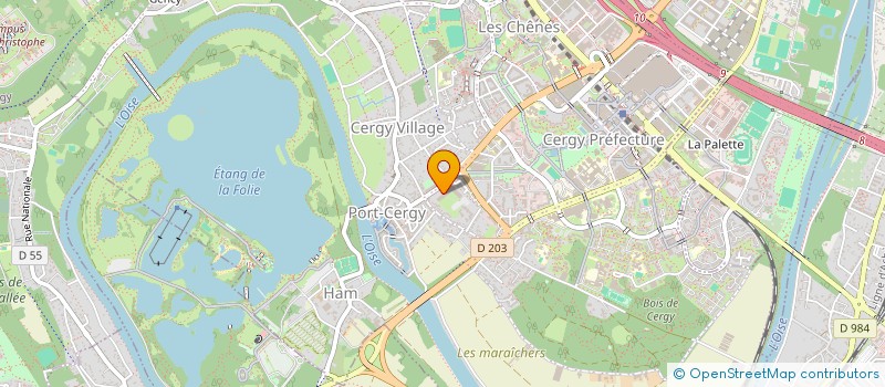 localisation de l'entreprise INES EVRY à EVRY-COURCOURONNES