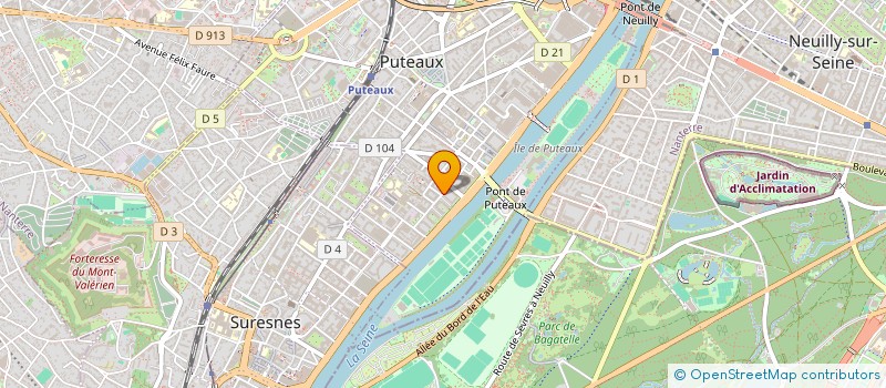 localisation de l'entreprise INES HEALTHY  PUTEAUX