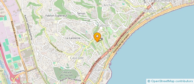 localisation de l'entreprise INES HOLDING SARL  NICE