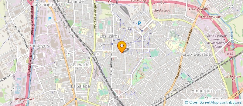 localisation de l'entreprise INES JOURDAN à TOULOUSE