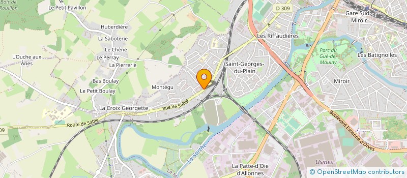localisation de l'entreprise INES RESTAURATION ORIENTALE à LE MANS