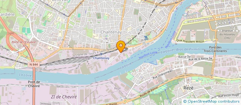 localisation de l'entreprise INES-SABRI à NANTES