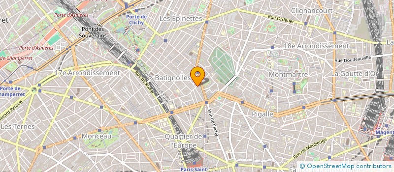 localisation de l'entreprise INES SARL  PARIS