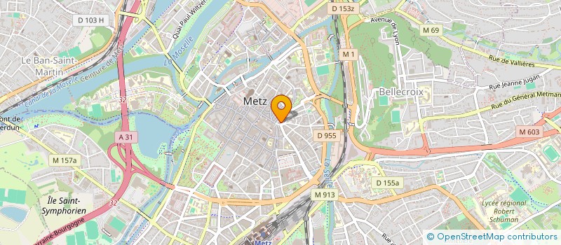 localisation de l'entreprise INESBIO  METZ