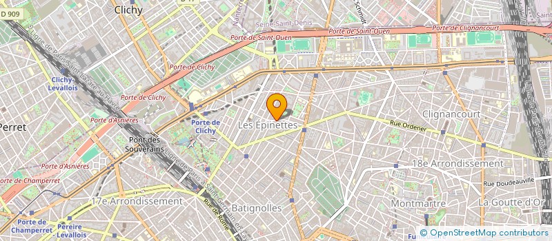 localisation de l'entreprise INESCO  PARIS