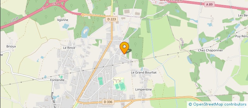 localisation de l'entreprise INESIUM  LEZOUX