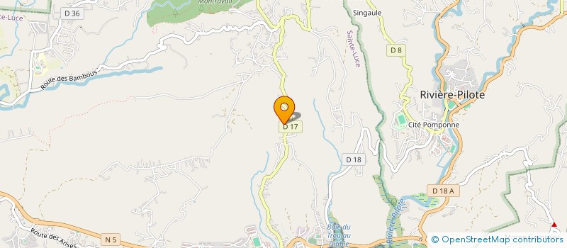 localisation de l'entreprise INESPIRITU  SAINTE-LUCE