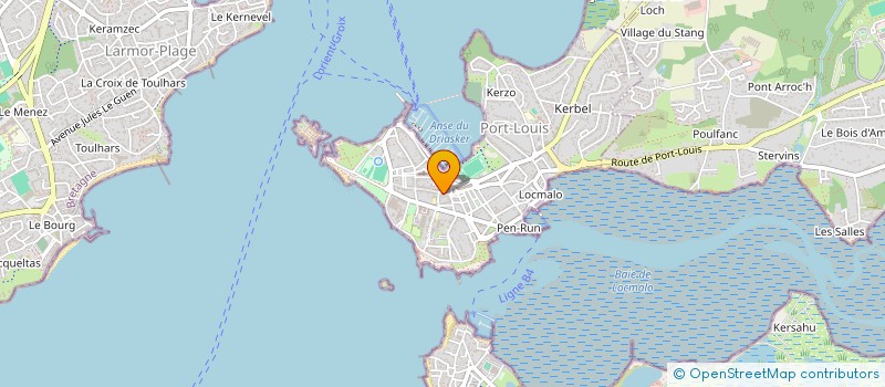 localisation de l'entreprise INESQUENTIN  PORT-LOUIS