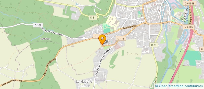 localisation de l'entreprise INESS DIS LUI à LOUVIERS