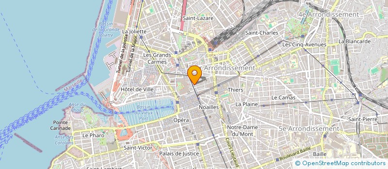 localisation de l'entreprise INESSE à MARSEILLE