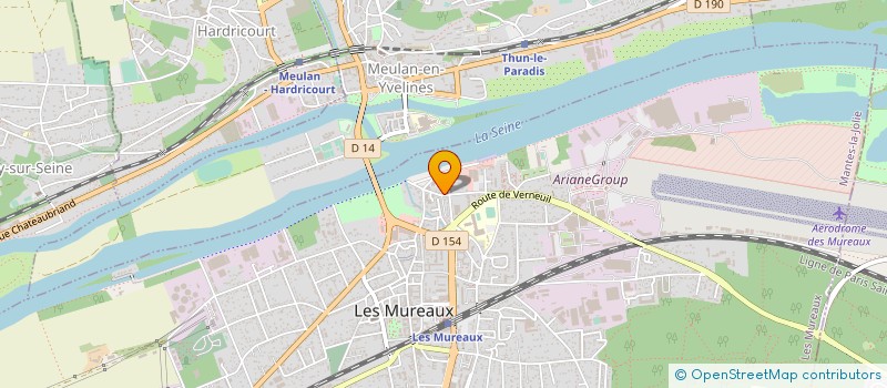 localisation de l'entreprise INET 78 à LES MUREAUX
