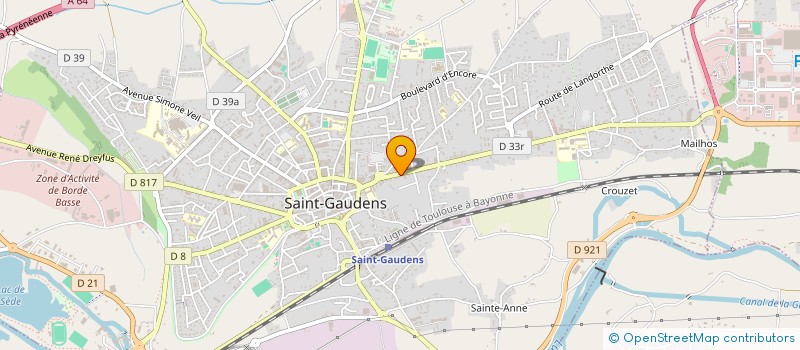 localisation de l'entreprise INEVA à ASPET