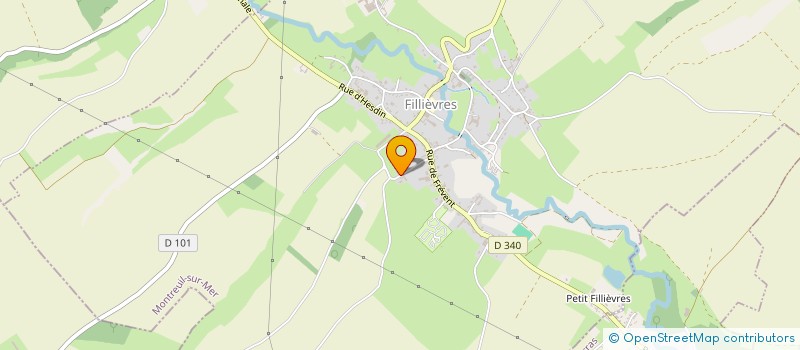 localisation de l'entreprise INEWDEAL à FILLIEVRES
