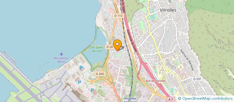 localisation de l'entreprise INEX AMENAGEMENTS à VITROLLES
