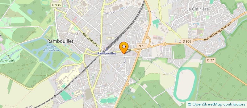 localisation de l'entreprise INEX CONSEIL à RAMBOUILLET