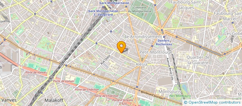 localisation de l'entreprise INEXCELSIS  PARIS