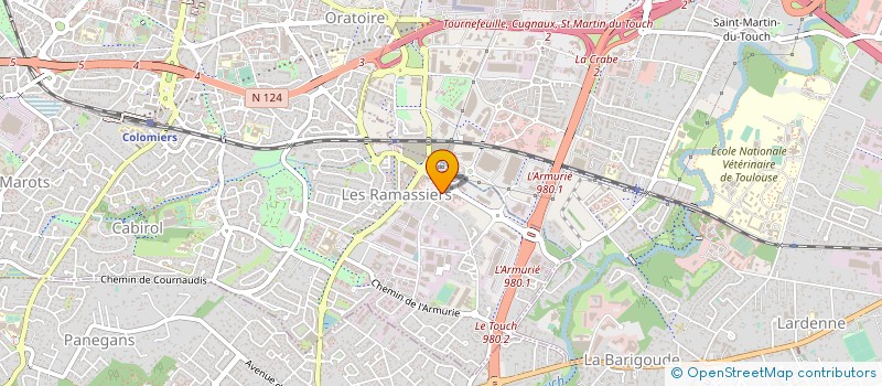 localisation de l'entreprise INEXIA CAPITAL à COLOMIERS