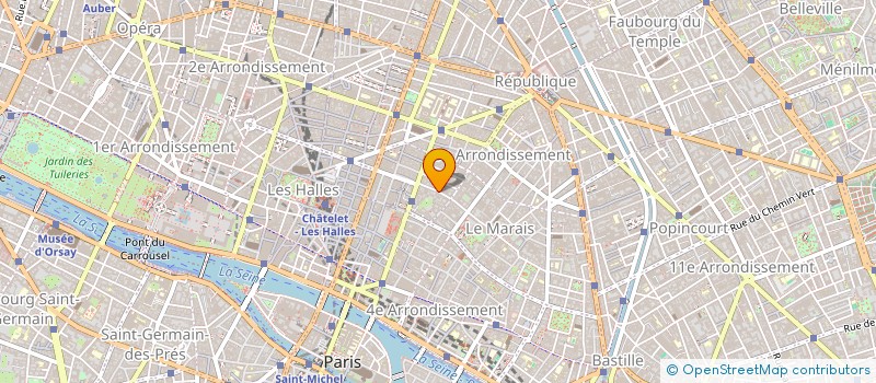 localisation de l'entreprise INEXWARE  PARIS