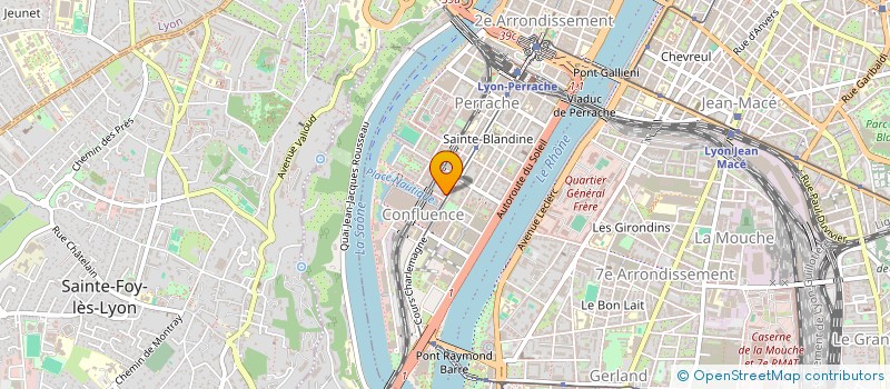 localisation de l'entreprise INEXWEB à LYON