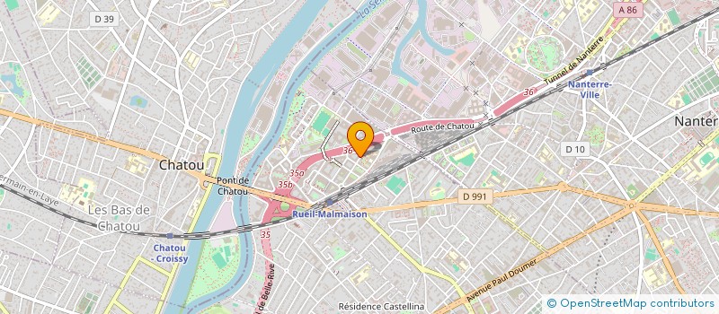 localisation de l'entreprise INEYS CONSEIL ET EXPERTISE à RUEIL-MALMAISON