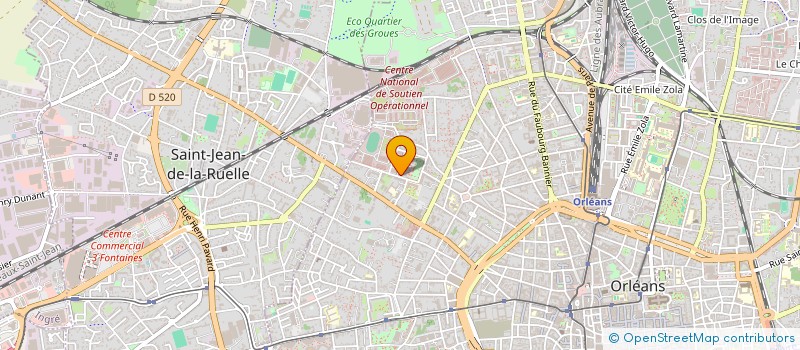 localisation de l'entreprise INEZA à ORLEANS