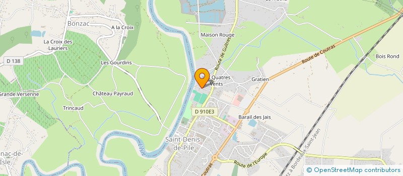 localisation de l'entreprise INEZIO  SAINT-DENIS-DE-PILE