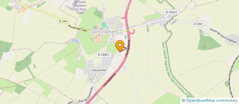 localisation de l'entreprise INEZYS  SAINT-INGLEVERT