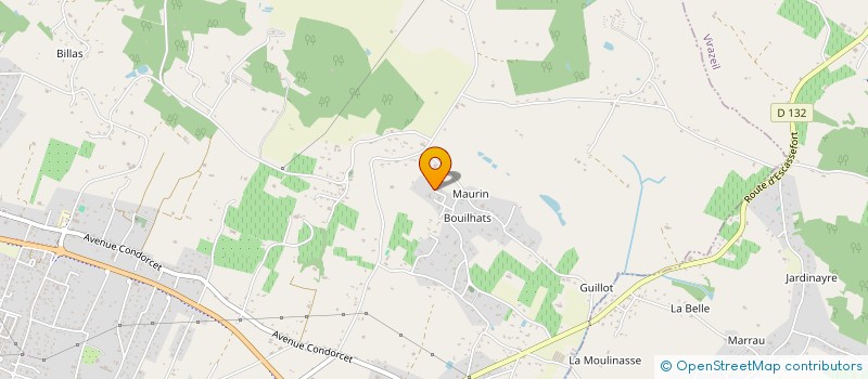 localisation de l'entreprise INF 31  MARMANDE