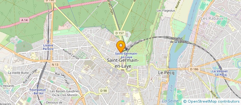 localisation de l'entreprise INF  SAINT-GERMAIN-EN-LAYE