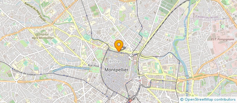 localisation de l'entreprise INF'ART SARL à MONTPELLIER