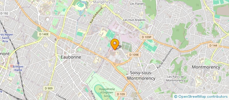 localisation de l'entreprise INFADOM  SOISY SS MONTMORENCY