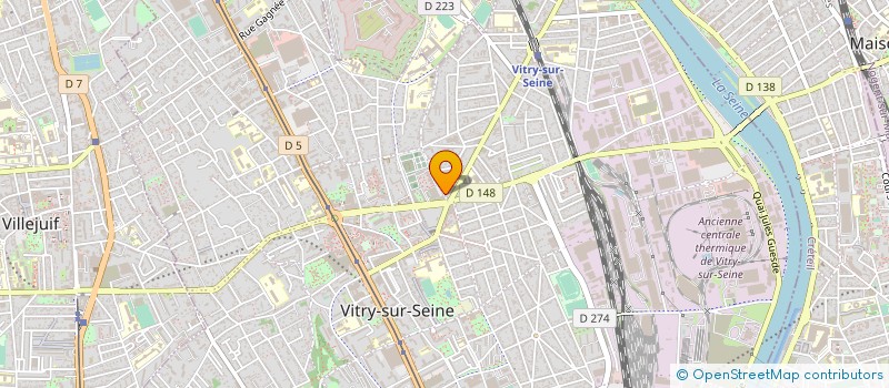 localisation de l'entreprise INFAUDIT SOFTWARE à VITRY-SUR-SEINE