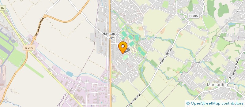 localisation de l'entreprise INFAUTELEC PROCESS à MONTARDON