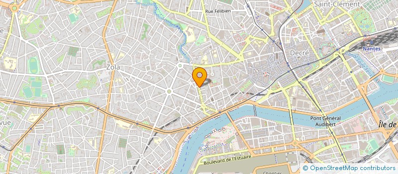 localisation de l'entreprise INFERENCE FORMATION à NANTES