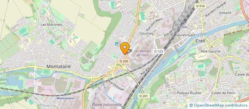 localisation de l'entreprise INFERNO SERVICES  NOGENT-SUR-OISE