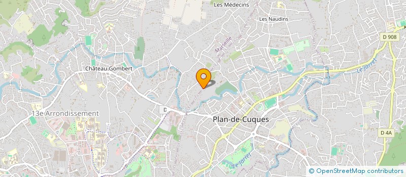 localisation de l'entreprise INFI-SOINS  MARSEILLE 13EME