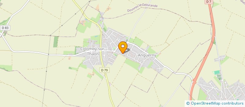 localisation de l'entreprise INFICAMBES  COLOMBY-ANGUERNY