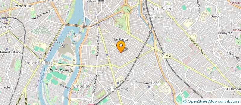 localisation de l'entreprise INFIGRAPHE à TOULOUSE