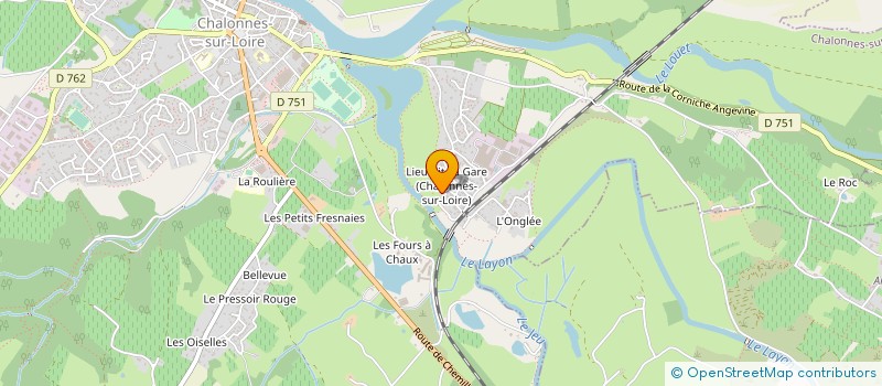 localisation de l'entreprise INFILTRO à CHALONNES-SUR-LOIRE