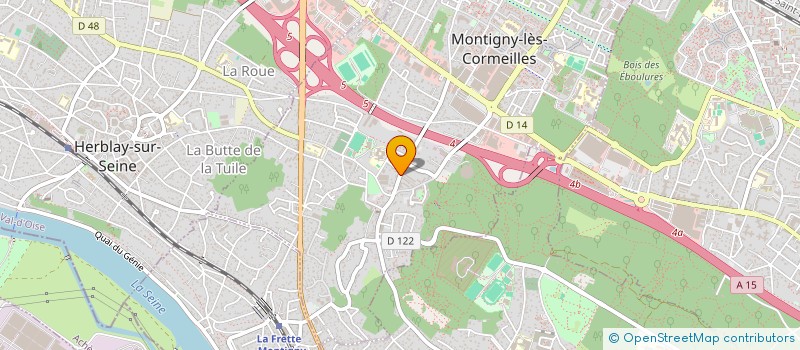 localisation de l'entreprise INFIMEDIA à MONTIGNY-LES-CORMEILLES