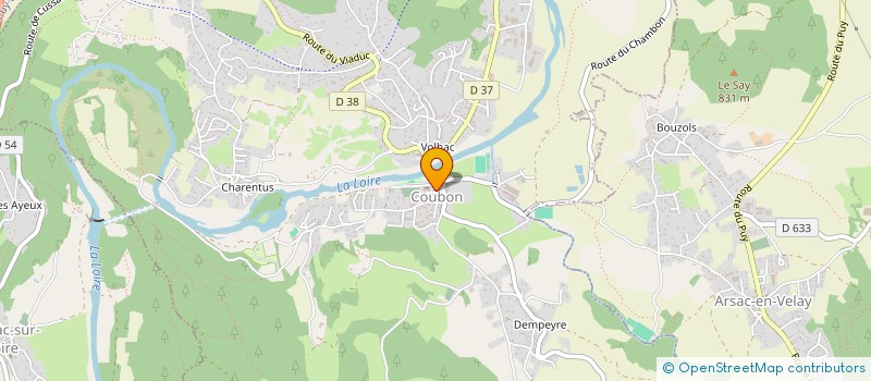 localisation de l'entreprise INFIMO  COUBON