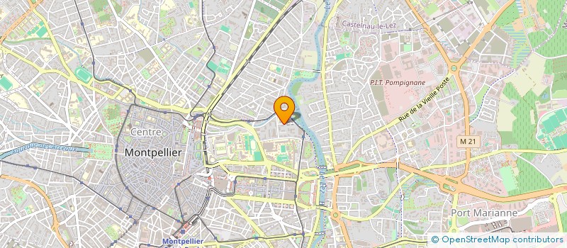 localisation de l'entreprise INFIN'IMMO à MONTPELLIER