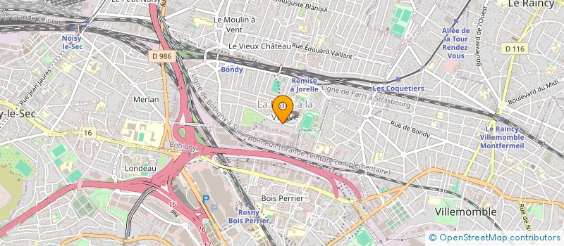 localisation de l'entreprise INFINA SERVICES à BONDY