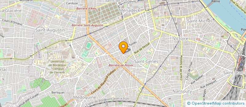 localisation de l'entreprise INFINE REBORN à BORDEAUX