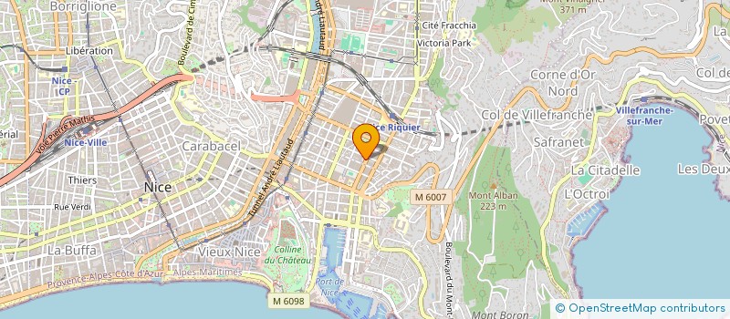 localisation de l'entreprise INFINI 3D à NICE