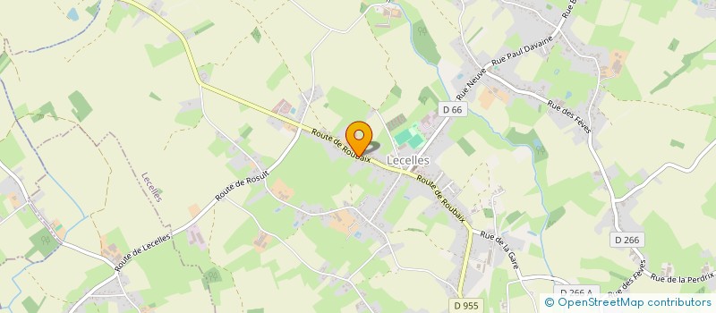 localisation de l'entreprise INFINI  LECELLES