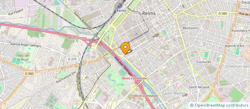 localisation de l'entreprise INFINI  REIMS