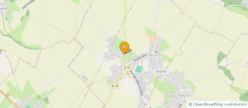 localisation de l'entreprise INFINI  HERSIN COUPIGNY