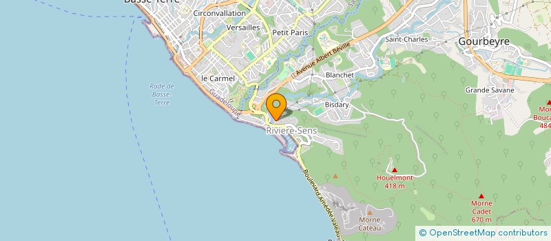 localisation de l'entreprise INFINI BATEAU ECOLE  GOURBEYRE